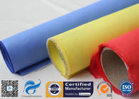 Red Silicone Rubber Coated Fiberglass Engineer Acoustic Insulation Fabric Material