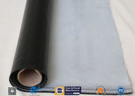 530g Black Silicone Coated Fiberglass Fabric For Valve Thermal Insulation Cover