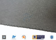 0.88mm High Quality C-Glass Double Sides Gery Silicone Coated Fiberglass Cloth