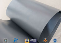 Waterproof Grey PVC Coated Fiberglass Fabric 280gsm 0.25mm 39 Inches