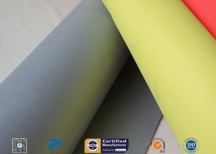 Silicone Coated Fiberglass Fabric 0.65MM 960GSM Satin Grey Fire Welding Blanket