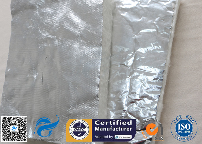 800℃ E Glass Fiberglass Needle Mat With Aluminium Foil For Heat Insulation