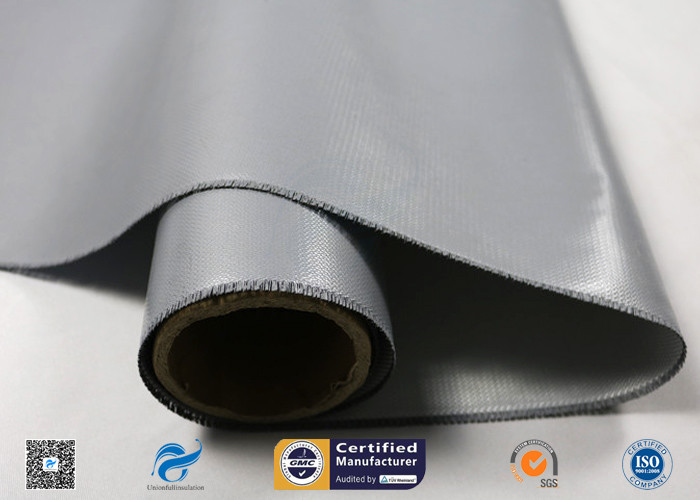 Durable Silicone Coated Fiberglass Cloth 530g High Temperature Resistance