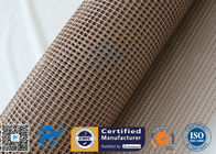 4 * 4 Heat Resistant PTFE  Coated Fiberglass Mesh For Conveyor Belt