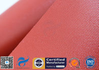 Red Silicone Coated Fiberglass Fabric 34oz 0.85MM 39.4 Inch Heavy Duty