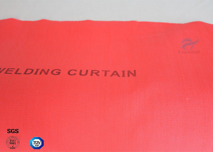 Alkali Free Silicone Coated Fiberglass Fabric C-glass Red Color 40/40g 0.45mm