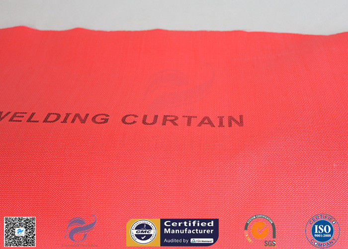 Heat Resistant Thermal Insulation 590g C-glass Silicone Coated Fiberglass Fabric